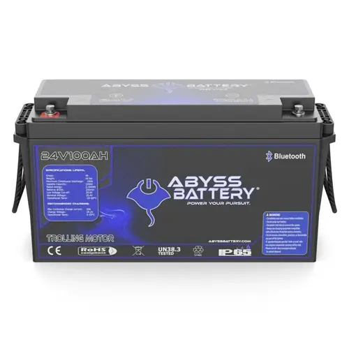 24V 100Ah Lithium Group 49 Trolling Motor Battery, Bluetooth Enabled 24V 100Ah Lithium Group 49 Trolling Motor Battery, Bluetooth Enabled