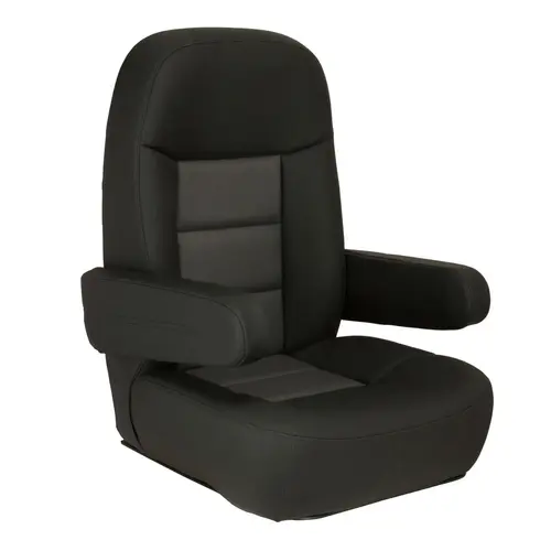 Black And Charcoal Mariner Pilot Helm Seat Gray Black And Charcoal Mariner Pilot Helm Seat Gray