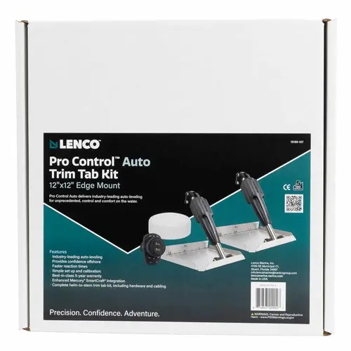Complete 12" x 12" Edge Mount Trim Tab Kit With Pro Control Auto Complete 12" x 12" Edge Mount Trim Tab Kit With Pro Control Auto