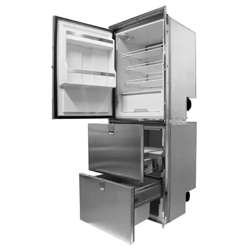 Cruise 320 Combi Stainless Steel 2-Drawer Fridge/Fridge Cruise 320 Combi Stainless Steel 2-Drawer Fridge/Fridge