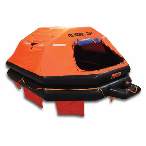 USCG/SOLAS, 25-Person Life Raft, B Pack USCG/SOLAS, 25-Person Life Raft, B Pack