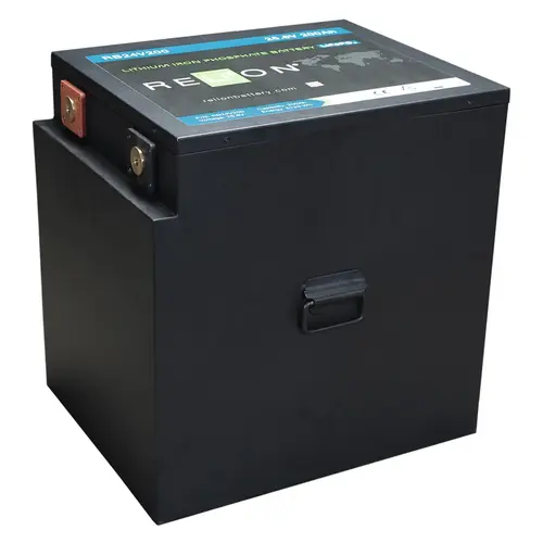 RB24V200 Lithium Iron Phosphate Deep Cycle Battery, 25.6V, 200Ah RB24V200 Lithium Iron Phosphate Deep Cycle Battery, 25.6V, 200Ah