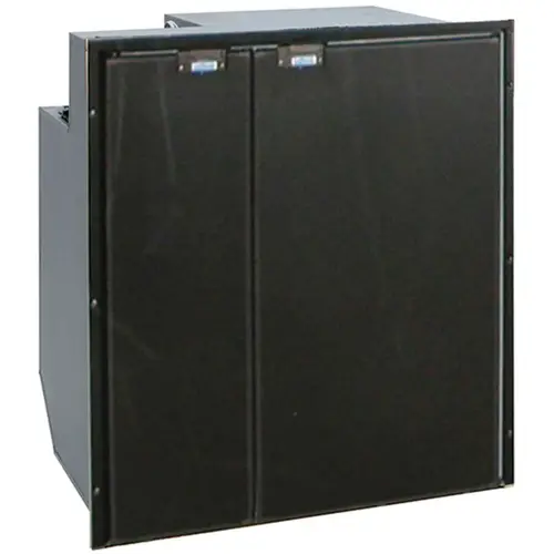 Cruise 200 Classic - Side by Side Fridge/Freezer AC/DC, Black Door & Panel, 4-Sided Black Flange Cruise 200 Classic - Side by Side Fridge/Freezer AC/DC, Black Door & Panel, 4-Sided Black Flange