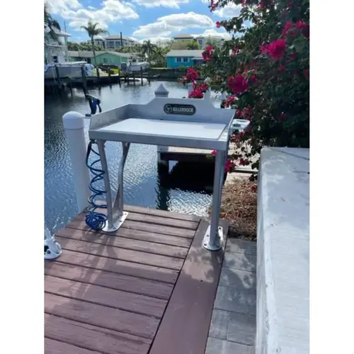 3.5 Upscale Fish Cleaning Station, Aluminum Frame 3.5 Upscale Fish Cleaning Station, Aluminum Frame