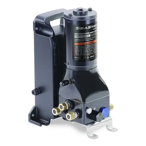 SeaStar PA1200-3 Power Assist Hydraulic Steering Pump, 15 ft Harness SeaStar PA1200-3 Power Assist Hydraulic Steering Pump, 15 ft Harness