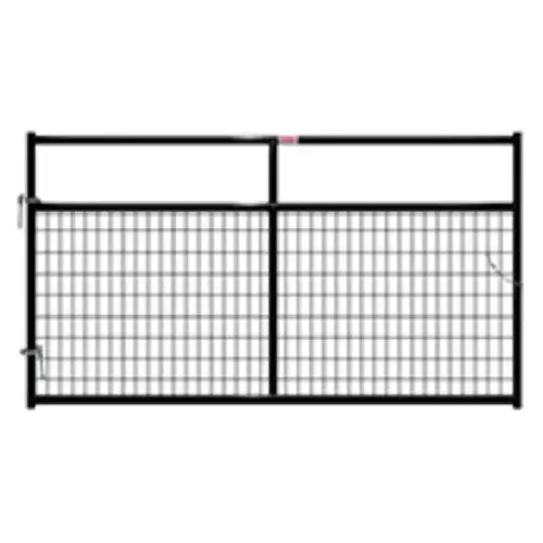 BEHLEN 8 FOOT BLACK WIRE FILLED GATE BEHLEN 8 FOOT BLACK WIRE FILLED GATE