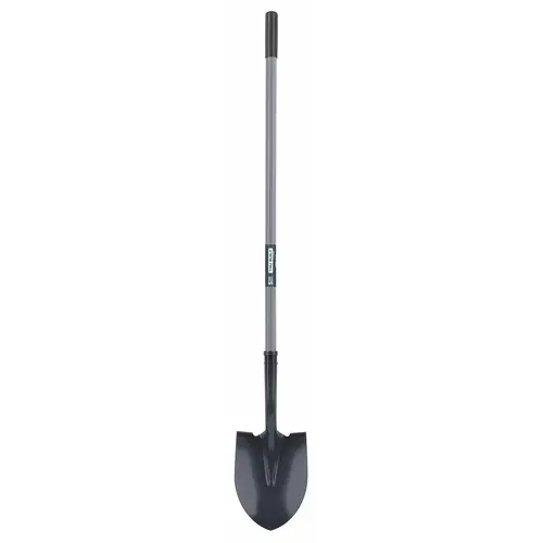 Round Point Shovel, 47-Inch Fiberglass Handle Round Point Shovel, 47-Inch Fiberglass Handle
