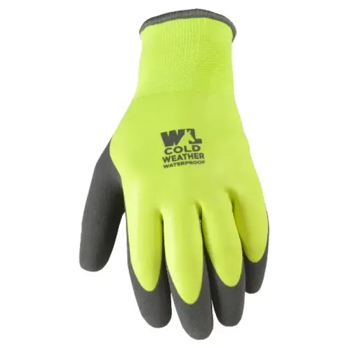 Men's Waterproof Double-Coated Latex Winter Work Gloves, XL Men's Waterproof Double-Coated Latex Winter Work Gloves, XL