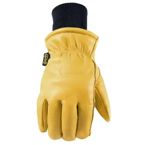 Men's HydraHyde Insulated Cowhide Winter Work Gloves, Green, XL Men's HydraHyde Insulated Cowhide Winter Work Gloves, Green, XL