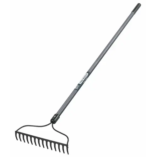 14-Tine Welded Steel Head Bow Rake with Wood Handle 14-Tine Welded Steel Head Bow Rake with Wood Handle