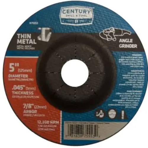 GRINDING WHEEL TYPE27A (THIN MTL) 5X.04 GRINDING WHEEL TYPE27A (THIN MTL) 5X.04