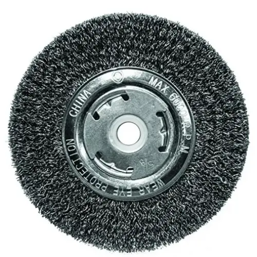 BENCH GRIND WIRE WHL CRIMP CRS 1/2-5/8X5 BENCH GRIND WIRE WHL CRIMP CRS 1/2-5/8X5