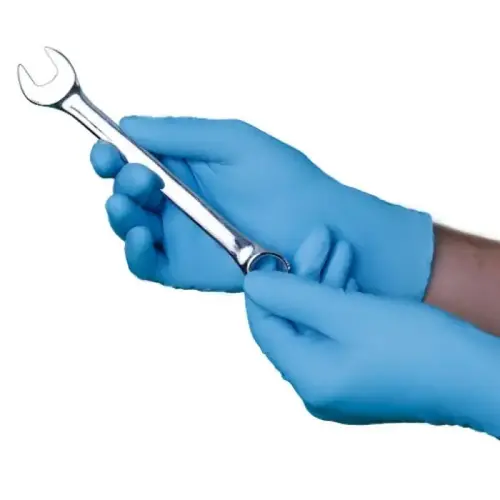 NITRILE PF BLUE 12IN EXAM GLOVES 8MILL X NITRILE PF BLUE 12IN EXAM GLOVES 8MILL X
