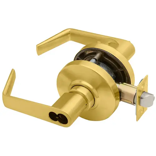 AL Series Classroom Large Format Less Core Saturn Lock with 11096 Latch 10025 Strike Bright Brass Finish AL Series Classroom Large Format Less Core Saturn Lock with 11096 Latch 10025 Strike Bright Brass Finish