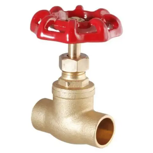 STOP VALVE SWEAT 1/2IN BRASS STOP VALVE SWEAT 1/2IN BRASS