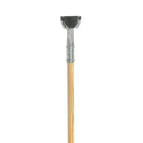 Wood Dust Mop Handle, Clip-On, 60 Inch Wood Dust Mop Handle, Clip-On, 60 Inch