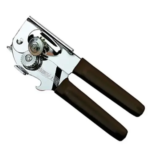 Swing-A-Way Manual Can Opener, Handheld, 8.5", Black with Bottle Opener Swing-A-Way Manual Can Opener, Handheld, 8.5", Black with Bottle Opener