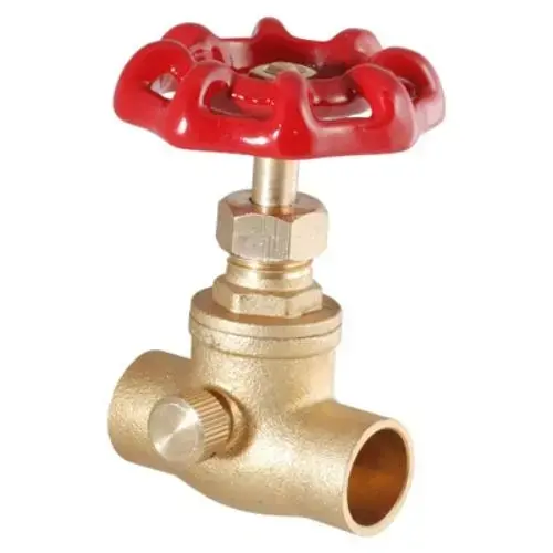 STOP/WASTE VALVE 1/2IN SWEAT BRASS STOP/WASTE VALVE 1/2IN SWEAT BRASS