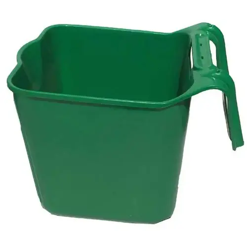 SQUARE FENCE HOOK BUCKET 14 QTS GREEN SQUARE FENCE HOOK BUCKET 14 QTS GREEN