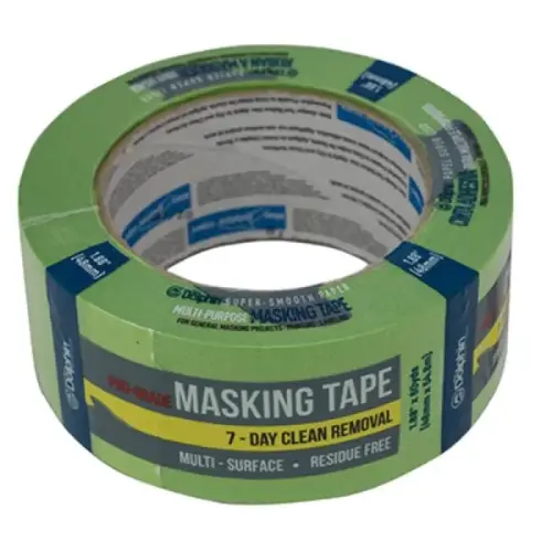 2" X 60YDS Multi-purpose Masking Tape, Solvent-Free Tape, 3 Day Clean & Easy Release 2" X 60YDS Multi-purpose Masking Tape, Solvent-Free Tape, 3 Day Clean & Easy Release