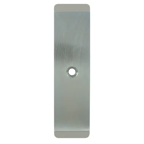 Strike Plate Model 82D Satin Stainless Steel Finish Zinc Plated Strike Plate Model 82D Satin Stainless Steel Finish Zinc Plated