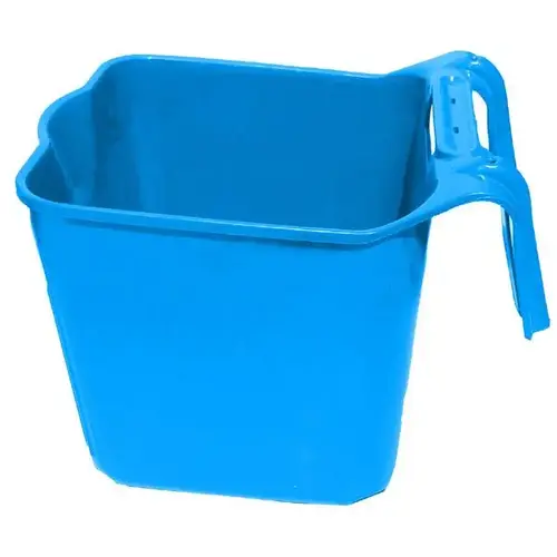 SQUARE FENCE HOOK BUCKET 14 QTS BLUE SQUARE FENCE HOOK BUCKET 14 QTS BLUE