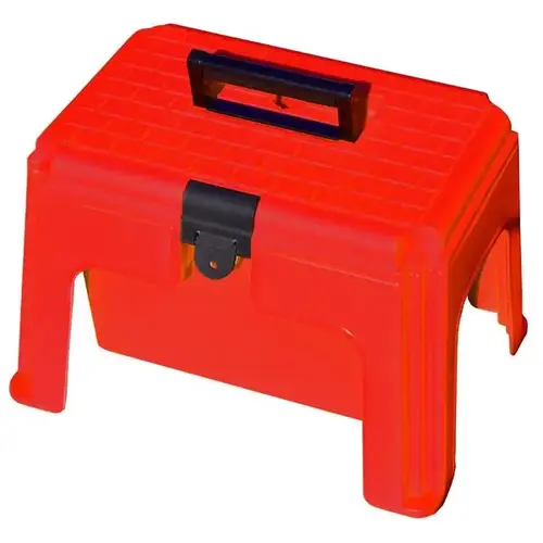 STEP UP/SEAT/TOOL BOX CADDY RED STEP UP/SEAT/TOOL BOX CADDY RED
