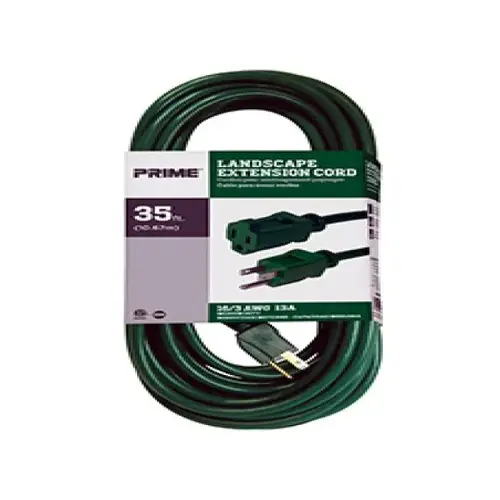 GREEN 16/3 SJTW EXTENSION CORD 35 FT GREEN 16/3 SJTW EXTENSION CORD 35 FT