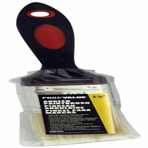 1-1/2" Angled Sash Paintbrush, Polyester Bristle 1-1/2" Angled Sash Paintbrush, Polyester Bristle