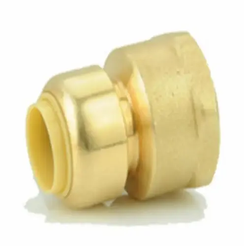 BRASS PUSH ON FEMALE ADP 1 X 3/4 BRASS PUSH ON FEMALE ADP 1 X 3/4