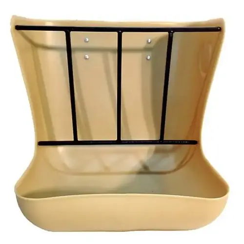 Hanging Wall Feeder, Poly, Black Hanging Wall Feeder, Poly, Black