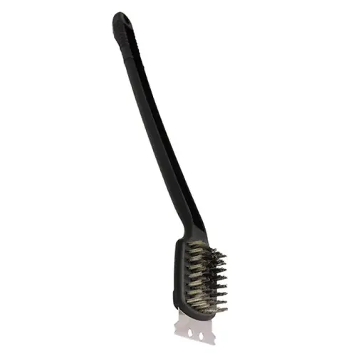 BBQ GRILL BRUSH WITH SCRAPER 12 IN BBQ GRILL BRUSH WITH SCRAPER 12 IN