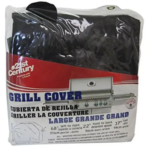 HD VINYL GRILL COVER 68 X 21 X 37 IN HD VINYL GRILL COVER 68 X 21 X 37 IN