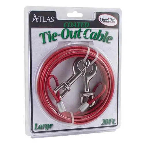 TIE-OUT CABLE HD LARGE 20FT TIE-OUT CABLE HD LARGE 20FT