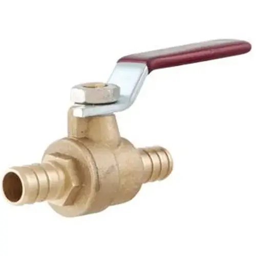 PEX BALL VALVE STAND PORT LOW LEAD 1/2 PEX BALL VALVE STAND PORT LOW LEAD 1/2