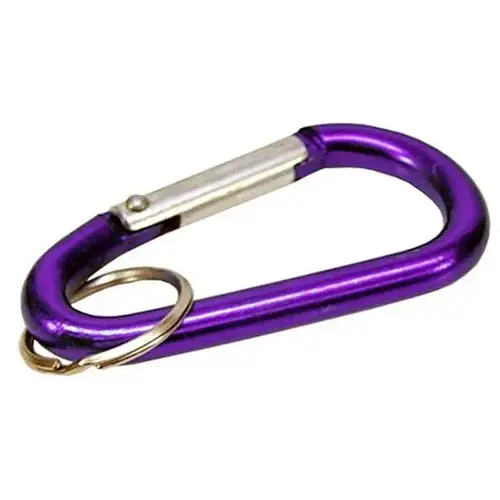 CARABINERS 2-1/2IN ASSORTED COLORS CARABINERS 2-1/2IN ASSORTED COLORS