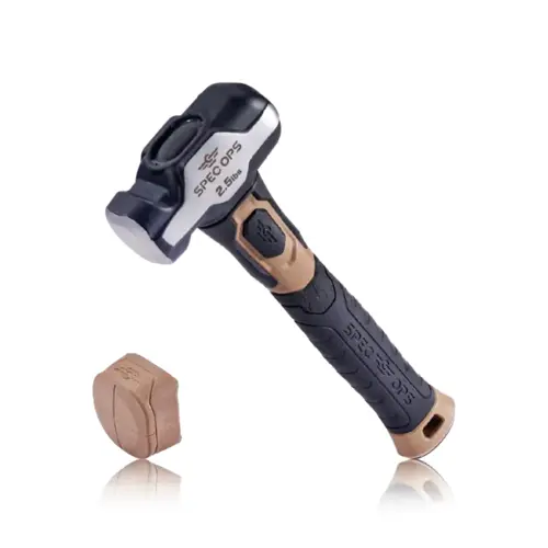 Tools 2.5 Lb. Engineering Sledgehammer with Soft Mallet Cap Tools 2.5 Lb. Engineering Sledgehammer with Soft Mallet Cap