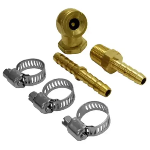 Air Hose Repair Kit, 1/4" Hose, with Fittings and Clamps Air Hose Repair Kit, 1/4" Hose, with Fittings and Clamps