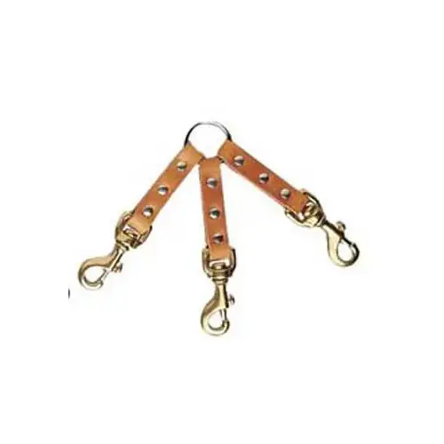 3-DOG BULLY LEAD COUPLET W/BRASS BOLT 3-DOG BULLY LEAD COUPLET W/BRASS BOLT