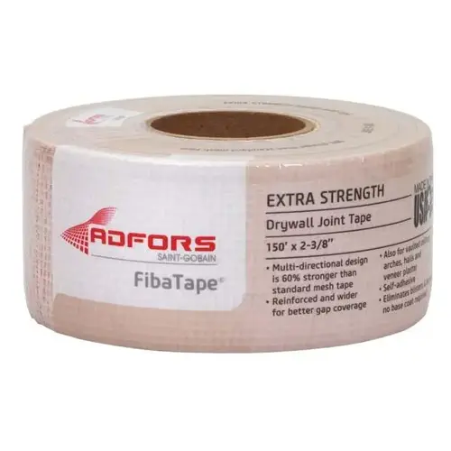 2-3/8 IN X 150 FT FIB XSTRNG DRYWL TAPE 2-3/8 IN X 150 FT FIB XSTRNG DRYWL TAPE
