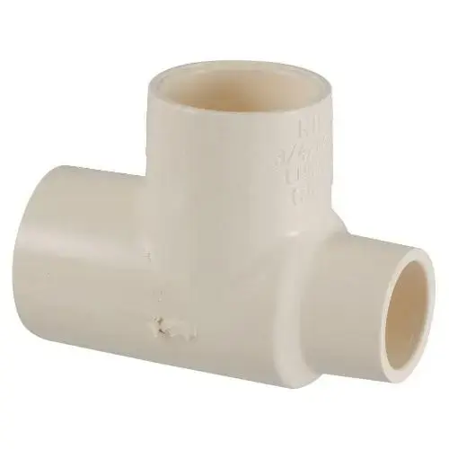 (RCR-212-S) 3/4X1/2X3/4 CPVC RED TEE (RCR-212-S) 3/4X1/2X3/4 CPVC RED TEE