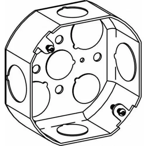 4IN OCT.DRAWN BOX 1/2IN & 3/4IN 4IN OCT.DRAWN BOX 1/2IN & 3/4IN