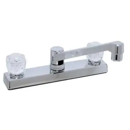 KITCHEN LEDGE FAUCET, 8" 2 KNOB PLASTI KITCHEN LEDGE FAUCET, 8" 2 KNOB PLASTI