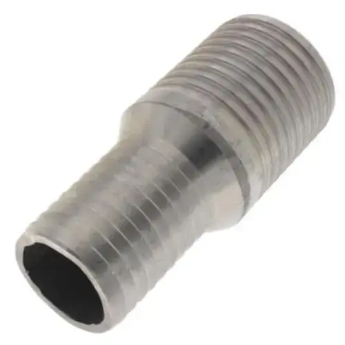 Galvanized Steel Adapter, 3/4" Barb x MNPT Galvanized Steel Adapter, 3/4" Barb x MNPT