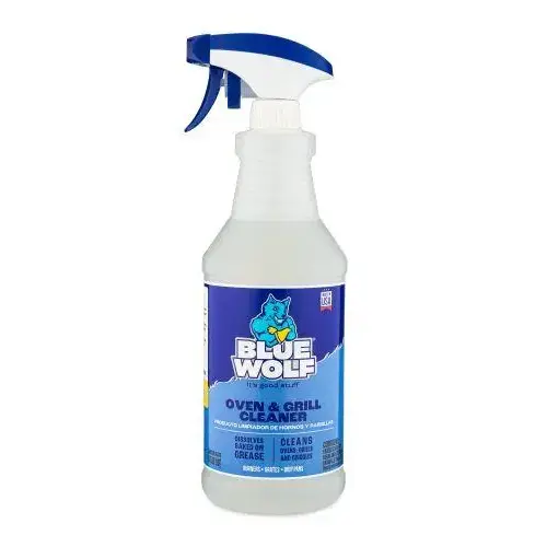 BLUE WOLF GRILL CLEANER 32OZ SPRAY BTL BLUE WOLF GRILL CLEANER 32OZ SPRAY BTL