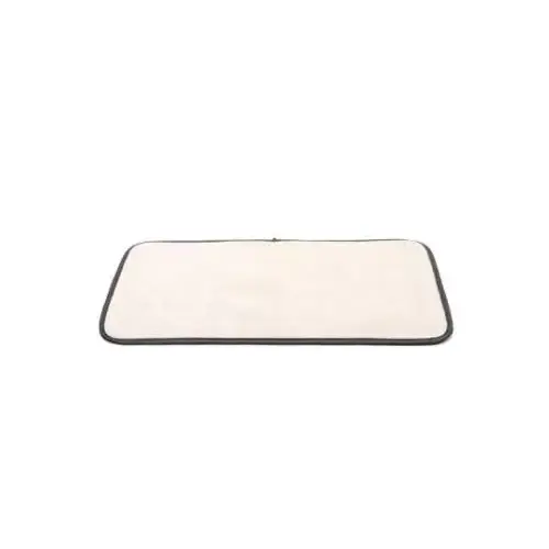 Microfiber Dish Drying Pad, 18" x 9", Gray Microfiber Dish Drying Pad, 18" x 9", Gray