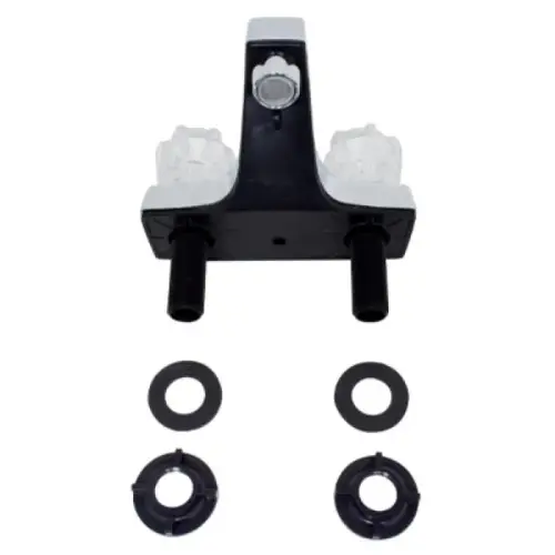 LAVATORY FAUCET 4" 2 KNOB PLASTIC CHRM LAVATORY FAUCET 4" 2 KNOB PLASTIC CHRM
