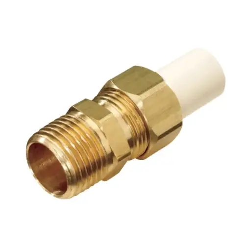 CPVC Union Transition Adapter, 1/2" MIPT x Spigot CPVC Union Transition Adapter, 1/2" MIPT x Spigot