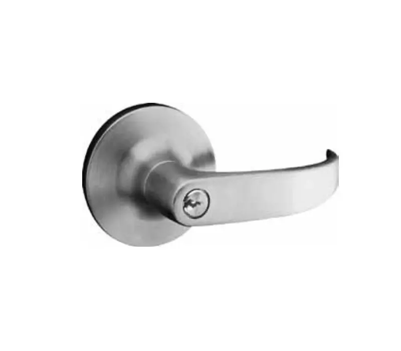 Yale Commercial Entry Pacific Beach Lever Grade 1 Cylindrical Lock with Para Keyway 694 Latch and 497-114 Strike US26D (626) Satin Chro PB5404LN 626