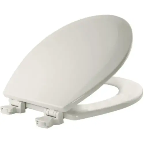 500EC Round Closed Front Toilet Seat, Enameled Wood, Bone 500EC Round Closed Front Toilet Seat, Enameled Wood, Bone